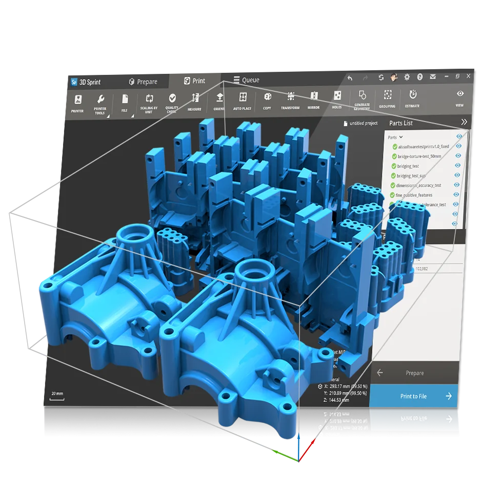 diseño y modelado de impresión 3d